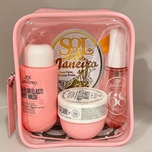 Sol de Janeiro Beija Flor Elasti-Cream & Body Mist Set - Pink